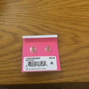 Betsey Johnson Heart Earrings